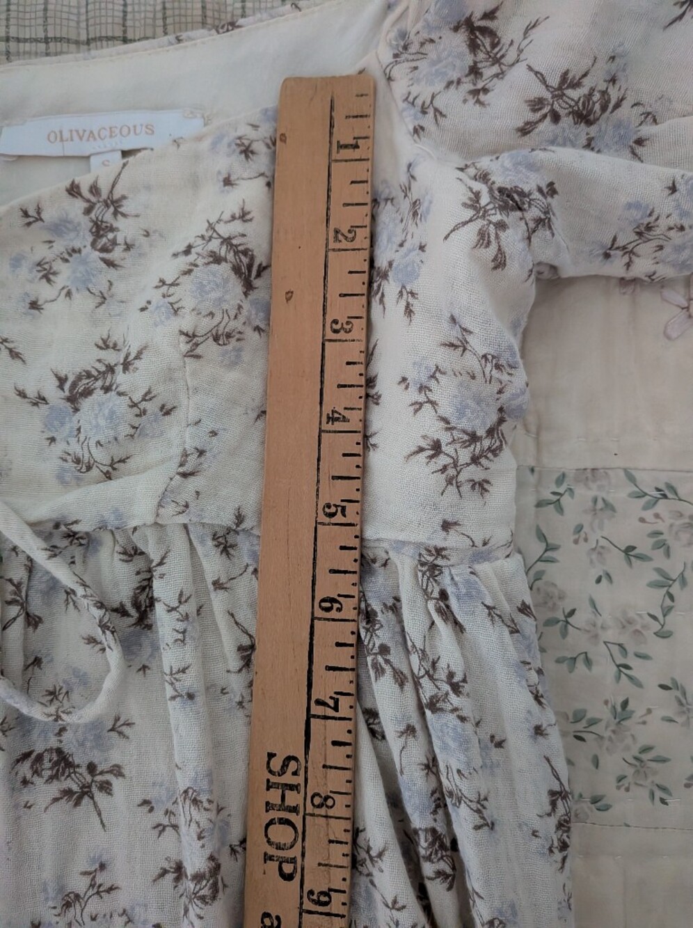 Neuflora Victoria Midi S XS Fit Cottagecore Romantic Floral - Picture 4 of 6